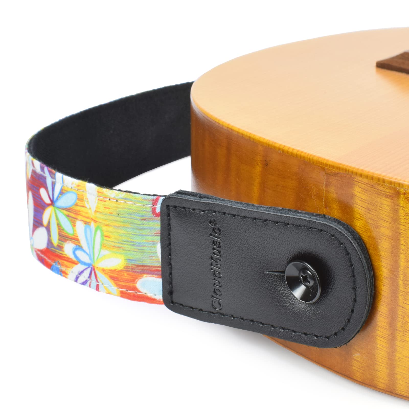 CLOUDMUSIC Ukulele Strap Tenor Concert Soprano Baritone Coloful Hawaii Floral Patterns For Adult Size Kids - Image 6