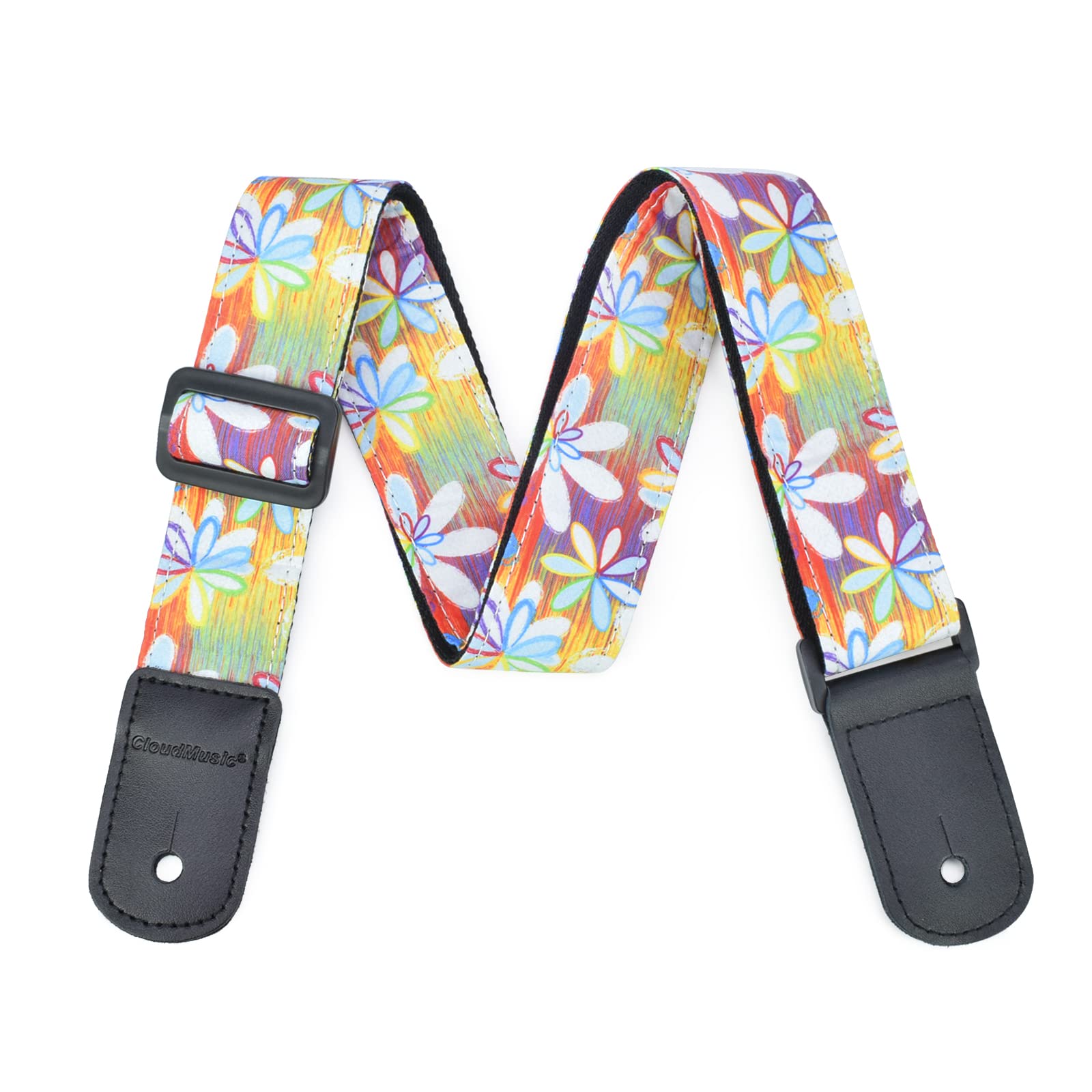 CLOUDMUSIC Ukulele Strap Tenor Concert Soprano Baritone Coloful Hawaii Floral Patterns For Adult Size Kids - Image 7